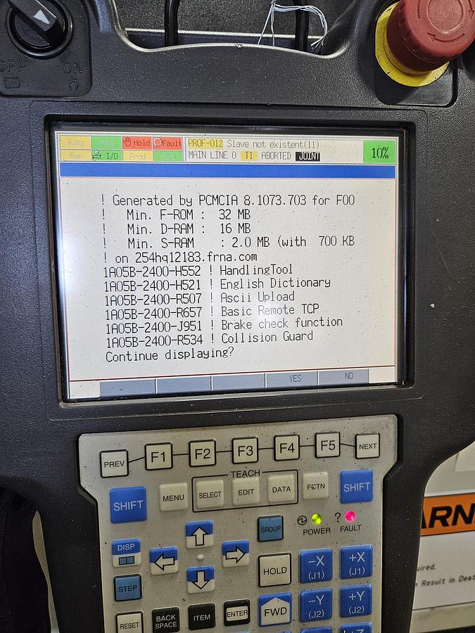 Used FANUC M-710ic/70 Industrial Robot With R-30ia Controller