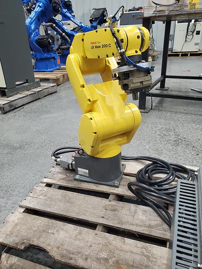 Used Fanuc LR Mate 200iC Industrial Robot With R-30ia Controller