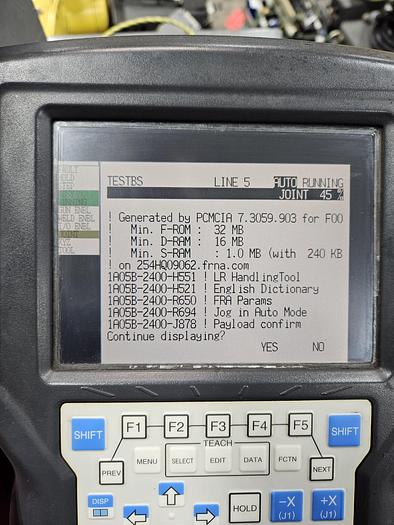 Used Fanuc LR Mate 200ic Industrial Robot With R-30ia Controller