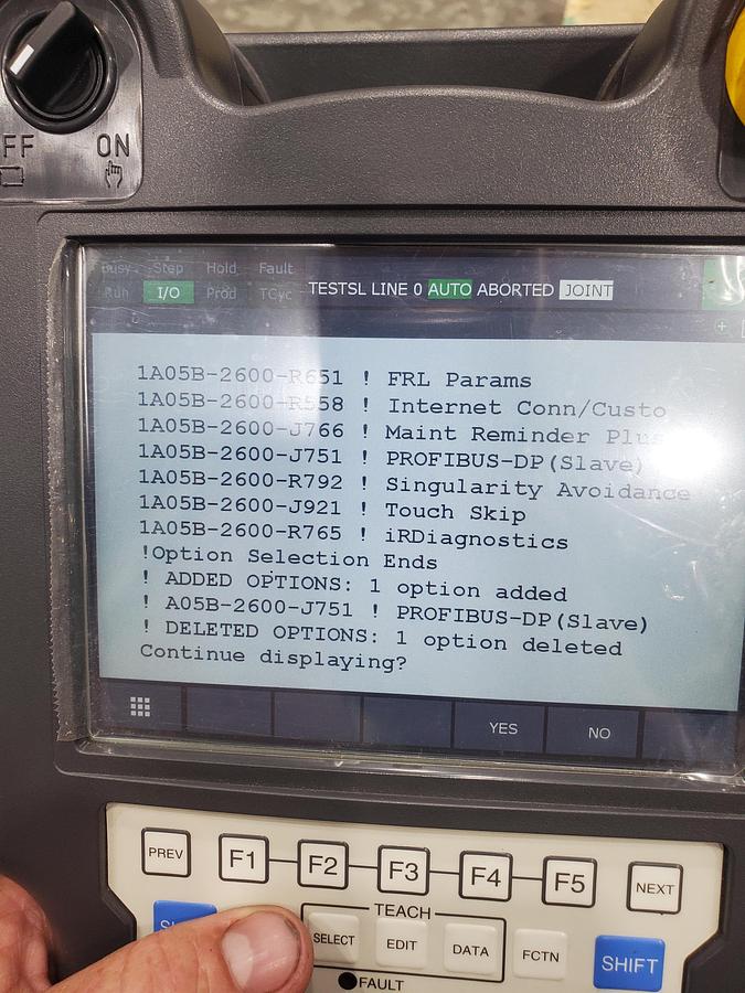 Refurbished Fanuc M-20id/25 (Arcmate 120id) Industrial Robot With R-30ib Plus Controller