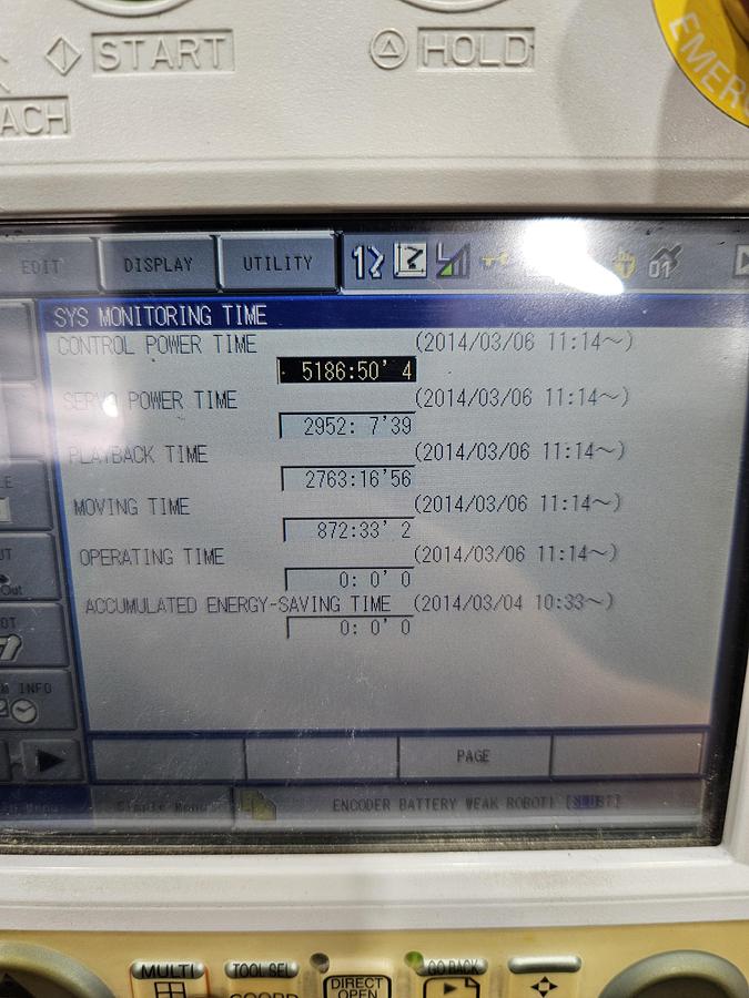 Used Yaskawa Motoman MPL80 Industrial Robot With DX100 Controller