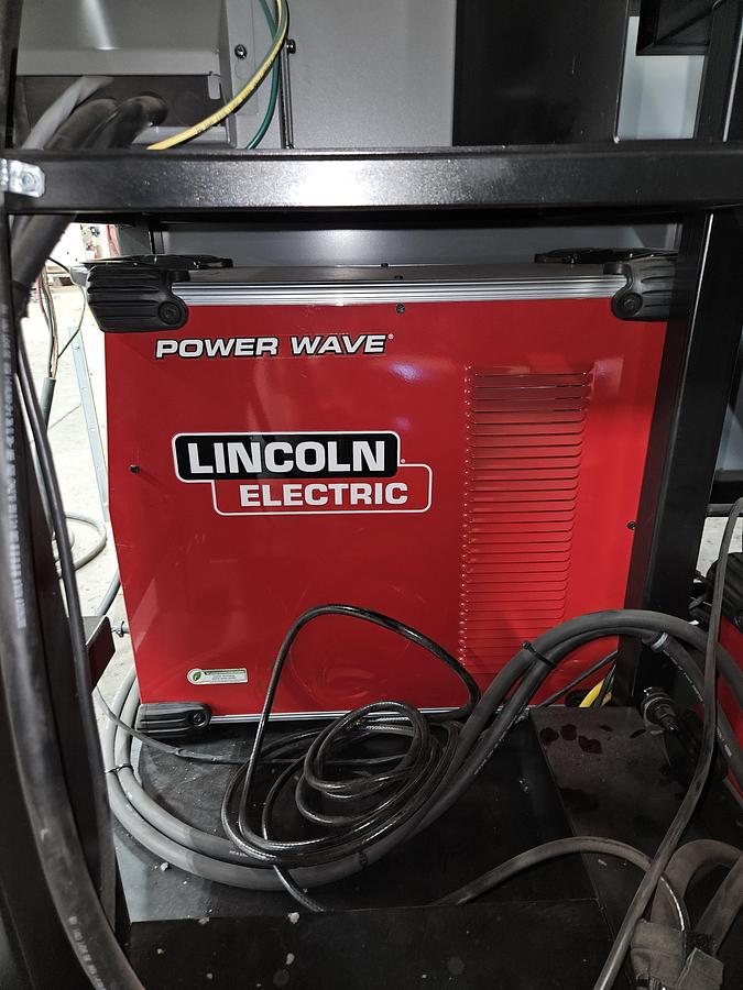 Used Lincoln Automate 5 Cell Fanuc Arcmate 0ib Industrial Welding Robot And R-30ib Controller