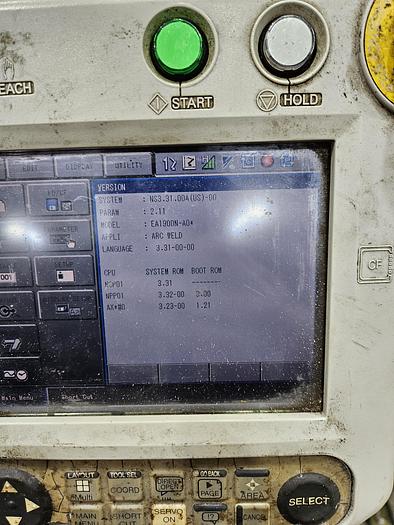 Used Yaskawa Motoman EA1900N Industrial Welding Robot With Miller Auto Axcess 450