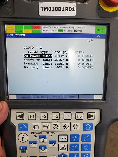 Used Fanuc LR Mate 200iD/7H Industrial Robot With R-30ib Controller