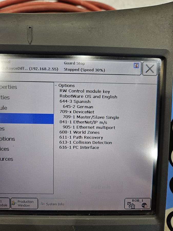 Used ABB IRB 4600-45/2.05 Industrial Robot With ICR5 Controller 