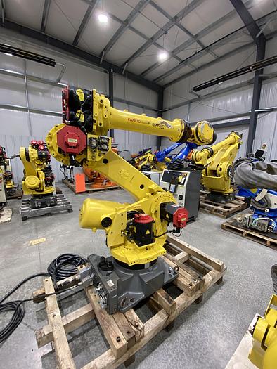 Used Fanuc R-2000ic/210F Industrial Robot With R-30ib Controller