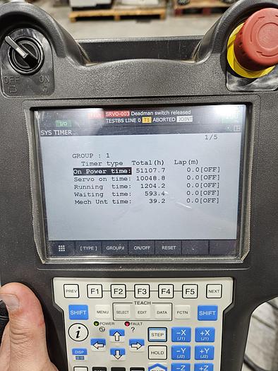 Used Fanuc M-410ic/315 Industrial Palletizing Robot With R-30ib Plus Controller