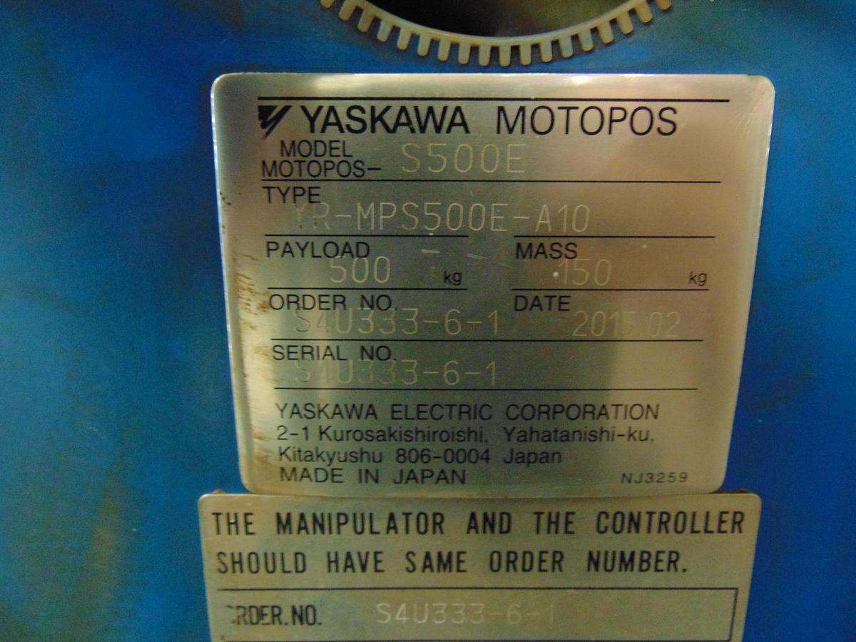 Used Yaskawa Motoman S500E
