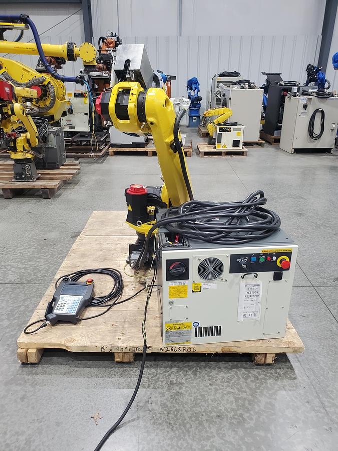 Refurbished Fanuc M-20id/25 (Arcmate 120id) Industrial Robot With R-30ib Plus Controller