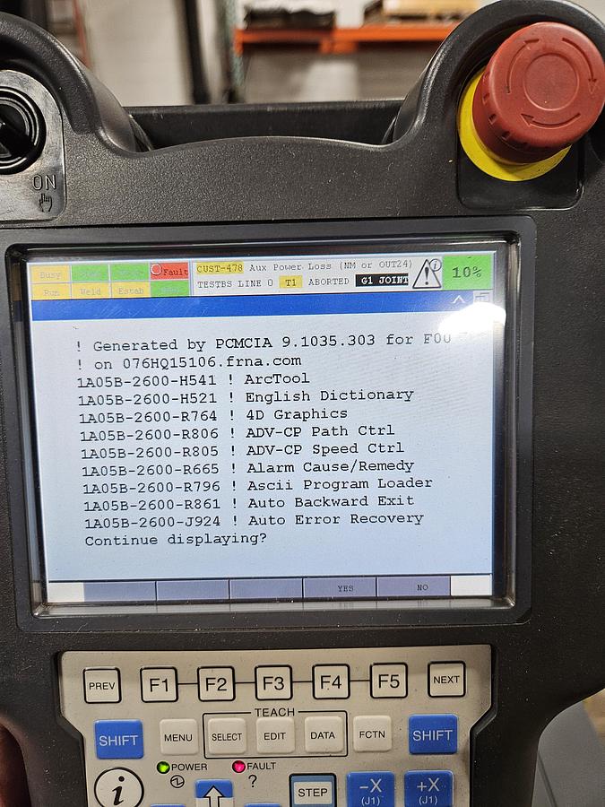 Used Fanuc LR Mate 200iD/7L Industrial Robot With R-30ib Controller