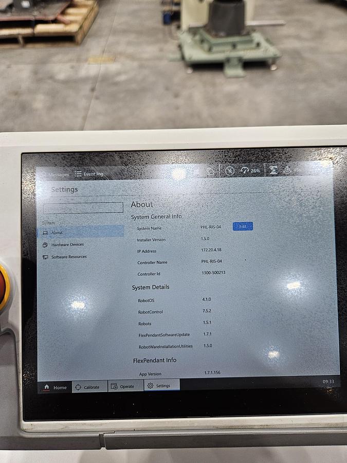 Used ABB IRB 1300-7/1.4 Industrial Robot With OmniCore C90XT Controller