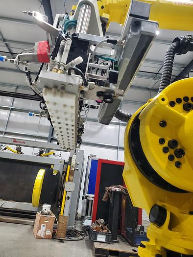 Used Fanuc M-710ic/50 With R30ib Plus controller and 2 vision cameras
