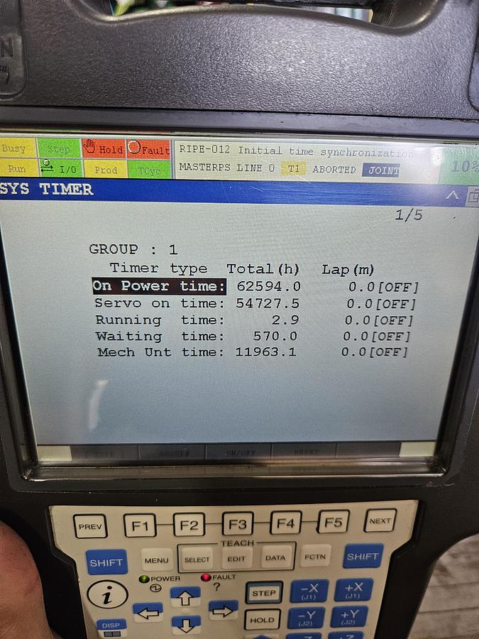 Used Fanuc M-10ia/12 Industrial Robot With R-30ib Controller