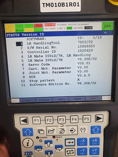 Used Fanuc LR Mate 200iD/7H Industrial Robot With R-30ib Controller
