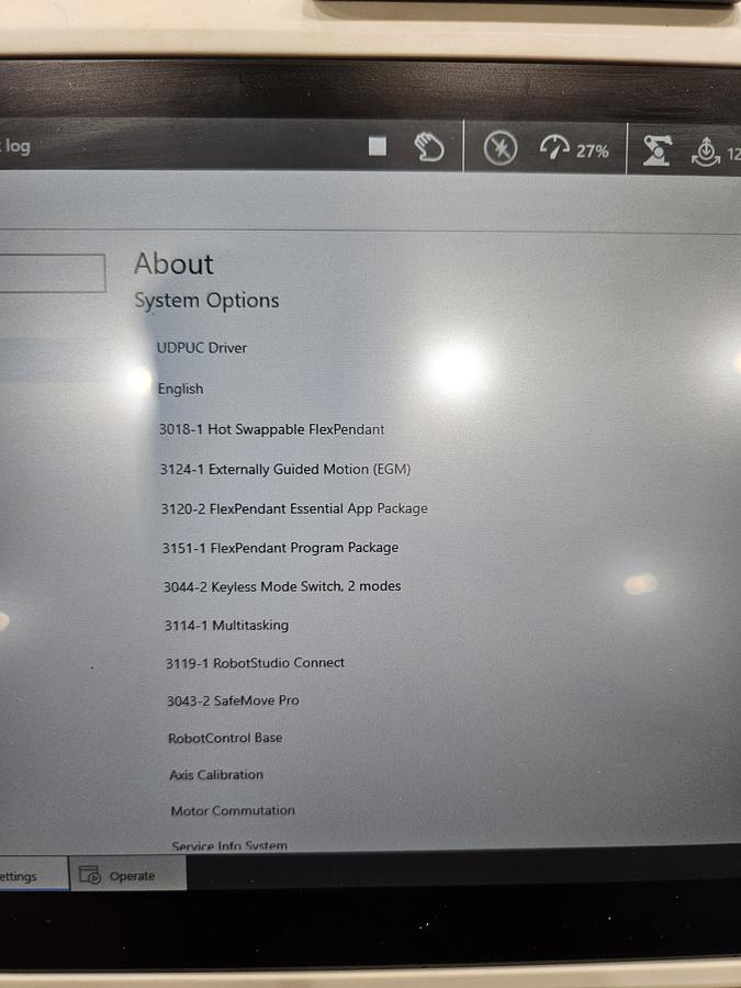 Used ABB IRB 1300-7/1.4 Industrial Robot With OmniCore C90XT Controller