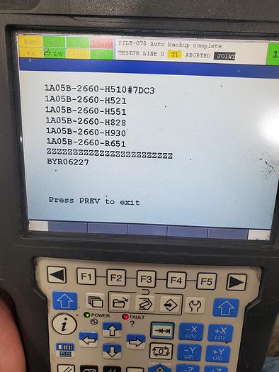 Used Fanuc M-1iA/0.5S Industrial Delta Robot With R-30ib Controller