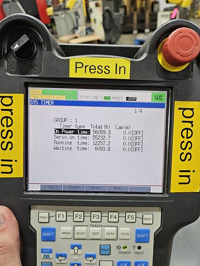 Used Fanuc LR Mate 200iC Industrial Robot With R-30ia Controller