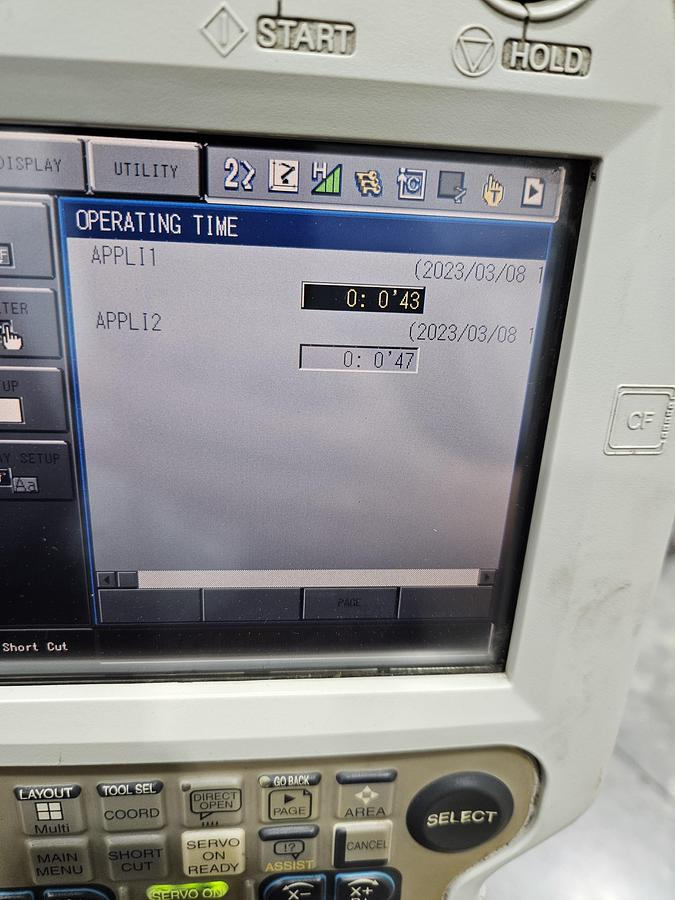 Used Dual Arm Yaskawa EA1900N and UP50N Welding Robots With Auto Axcess 450