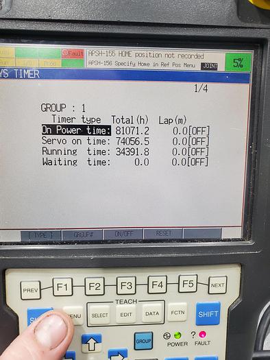 Used Fanuc LR Mate 200iC Industrial Robot With R-30ia Controller