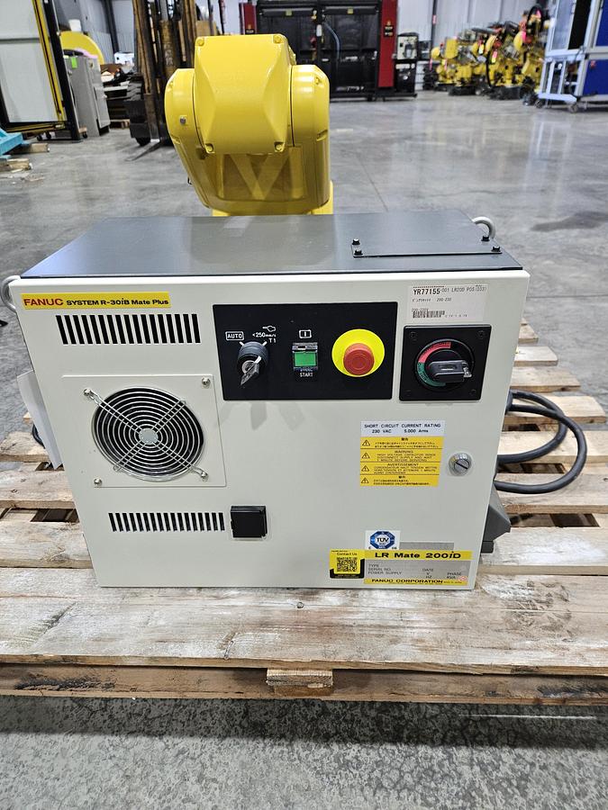Used Fanuc LR Mate 200iD Industrial Robot With R-30ib Plus Controller
