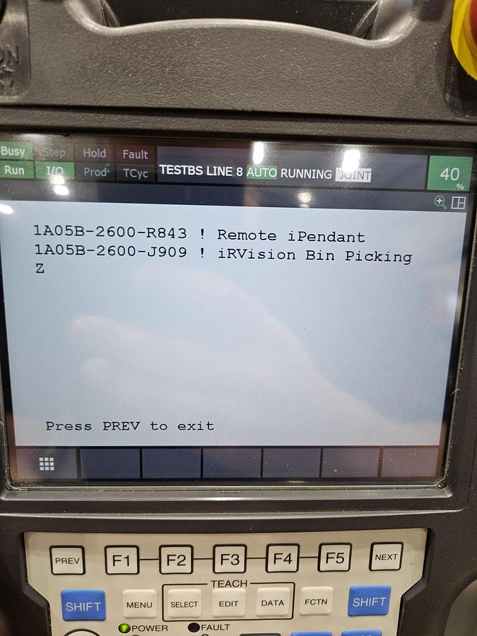 Used Fanuc LR Mate 200iD Industrial Robot With R-30ib Plus Controller