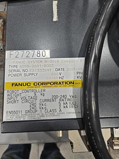 Used Fanuc SR-12ia Industrial SCARA Robot With R-30ib Plus Controller - Unused