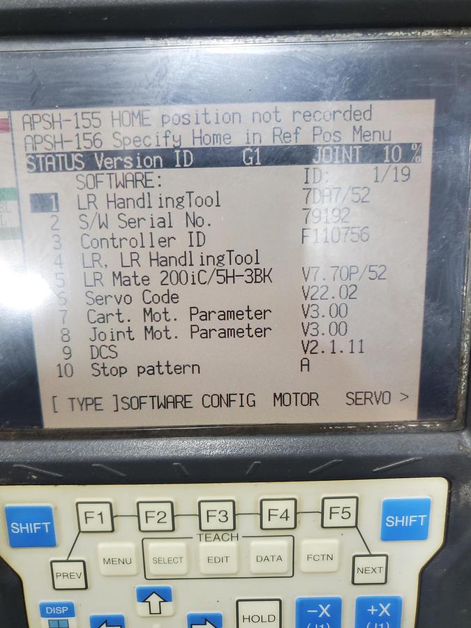 Used Fanuc LR Mate 200iC/5H and M-1ia Dual Arm Robot 
