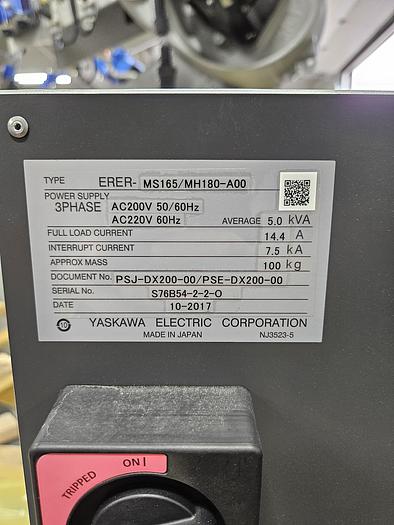 Used Yaskawa Motoman MH180 Industrial Robot With DX200 Controller
