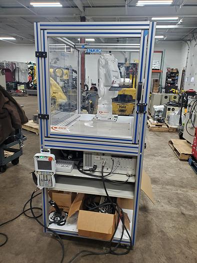 Used Yaskawa Motoman MH5 With FS100 Controller and Enclosure
