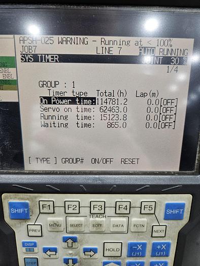 Used FANUC M-710ic/50 Industrial Robot with R-30ia Controller