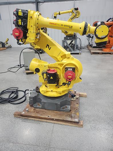Used Fanuc R-2000ib/165F Industrial Robot With R-30ia Controller