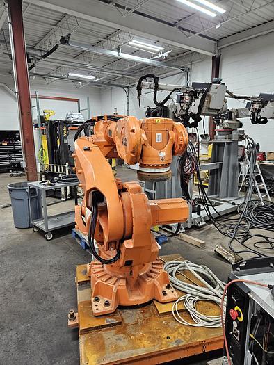 Used 2011 ABB IRB 6640-185/2.8 Industrial Robot with IRC5 M2004 Controller