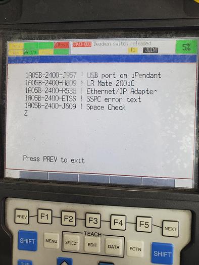 Used 2011 Fanuc LR Mate 200iC