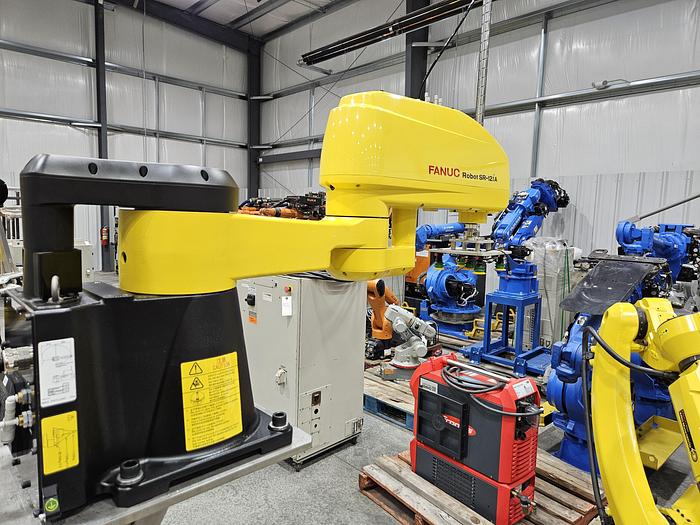 Used Fanuc SR-12ia Industrial SCARA Robot With R-30ib Plus Controller - Unused