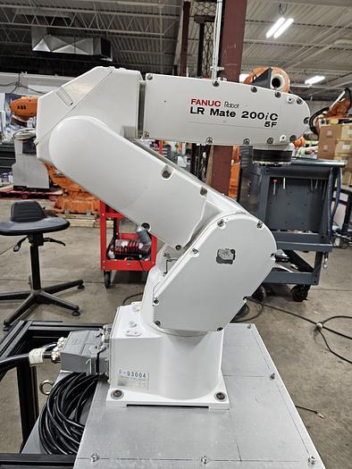 Used Fanuc LR Mate 200iC/5F Industrial Robot With R-30ia Controller