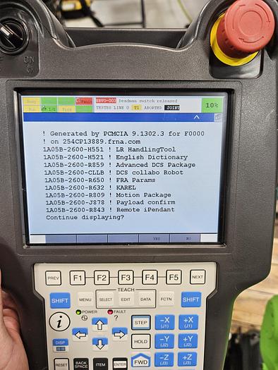 Used Fanuc CR-7ia Industrial Collaborative Robot with R-30ib Controller