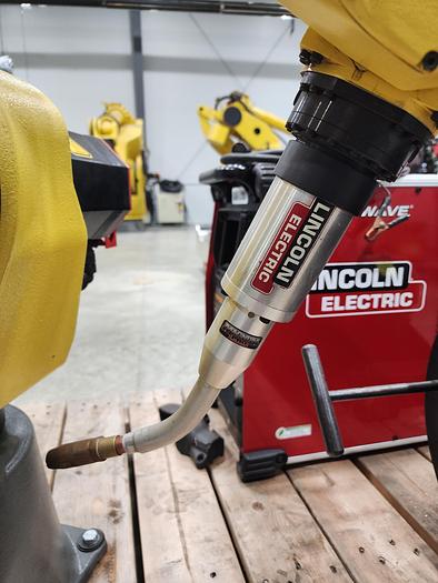 Used FANUC Arcmate 120ic/10L Industrial Robot With R-30ib Controller and Headstock - Very Low Hours