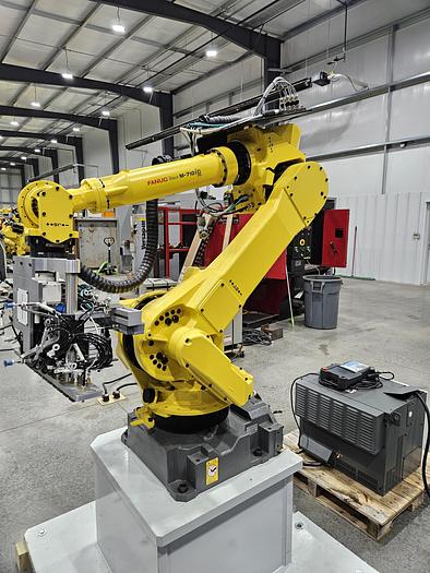 Used Fanuc M-710ic/70 with R30ib Plus controller and 2 vision cameras