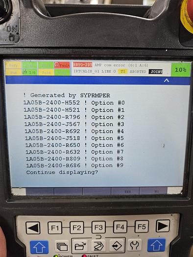 Used Fanuc M-710ic/70 Industrial Robot With R-30ib Controller - Very Low Hours
