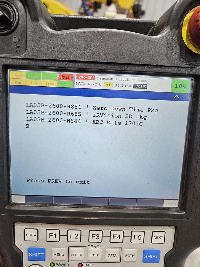 Used Fanuc M-20ia Industrial Robot with R-30ib Controller