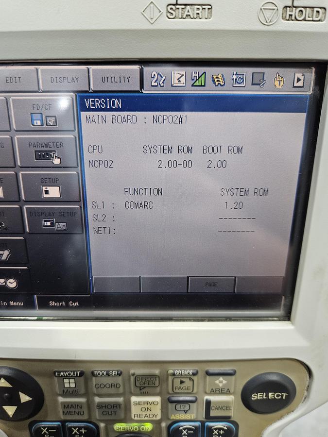 Used Dual Arm Yaskawa EA1900N and UP50N Welding Robots With Auto Axcess 450