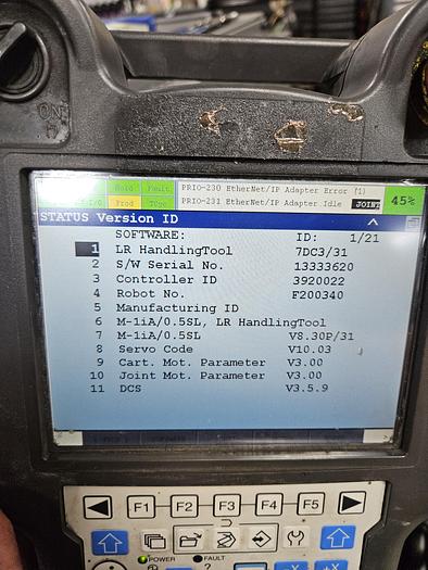 Used 2017 Fanuc M-1iA/0.5SL Industrial Spider Robot With R-30ib Controller