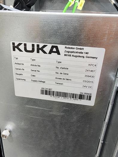 Used KUKA KR1000 HC4 FLR Titan Industrial Robot with KRC4 Controller - Very Low Hours