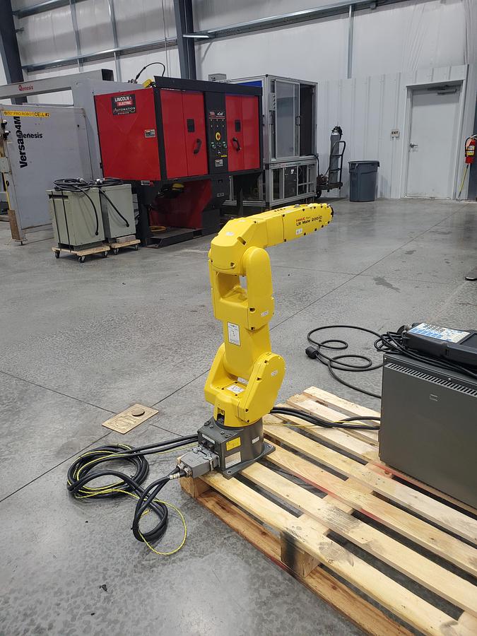 Used Fanuc LR Mate 200iC/5L Industrial Robot With R-30ia Controller
