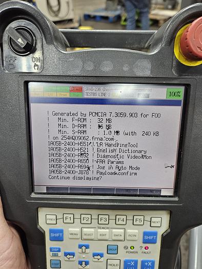 Used Fanuc LR Mate 200ic Industrial Robot With R-30ia Controller