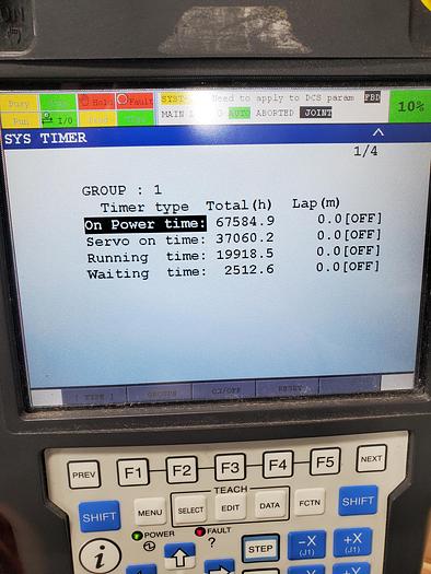 Used Fanuc M-10ia/10M Industrial Robot With R-30ib Controller