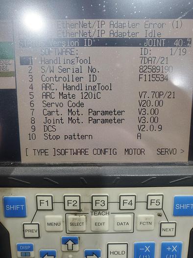 Used FANUC Arcmate 120ic Industrial Robot With R-30ia Controller - Low Hours