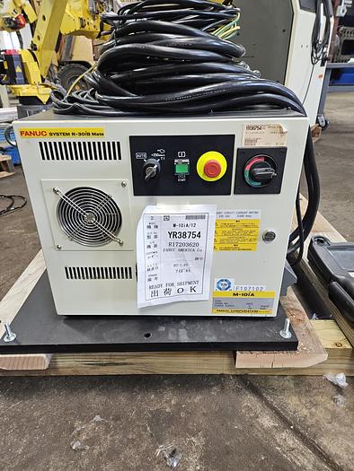 Used 2017 Fanuc M-10ia/12 Industrial Robot With R-30ib Controller, Vision and Custom Combo Suction/Finger Gripper - F197102