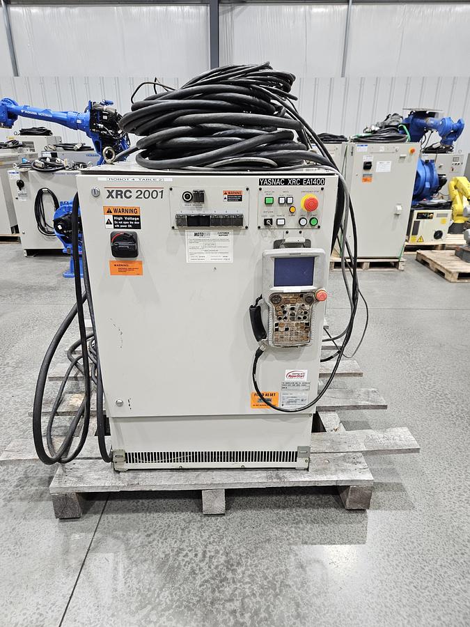 Used Yaskawa Motoman EA1400 Industrial Robot With XRC 2001 Controller