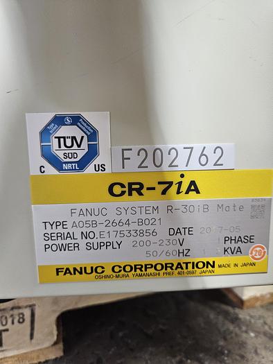 Used Fanuc CR-7ia Industrial Collaborative Robot with R-30ib Controller